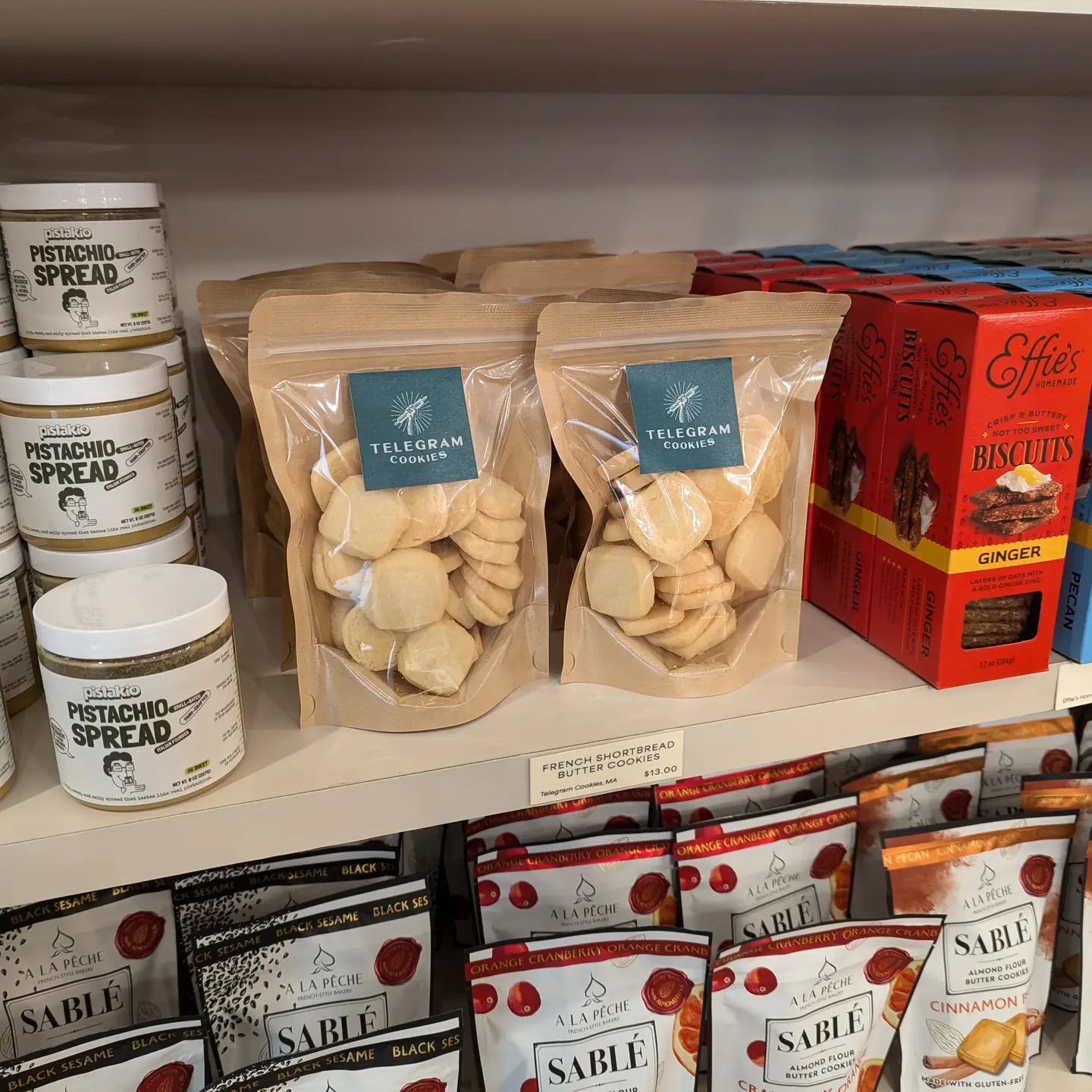 French Shortbread Butter Cookies